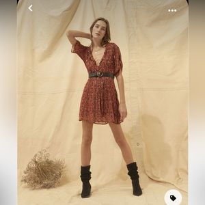 Ba&Sh Clem Dress TerraCotta size 1 (US 6)